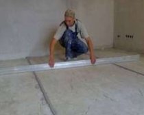 Заливка бетонного пола в помещении