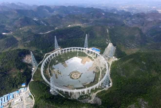 Китай готовится слушать Вселенную: самый мощный в мире радиотелескоп