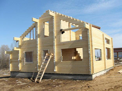 Kako izgraditi kuću od lijepljenih greda - detaljna uputa za samostalno sastavljanje