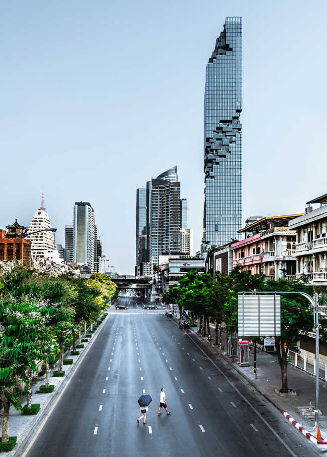 «Пиксельный» небоскреб немецкого архитектора стал самым высоким зданием в Таиланде