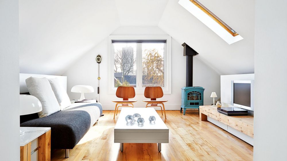 01 casual attic living room design